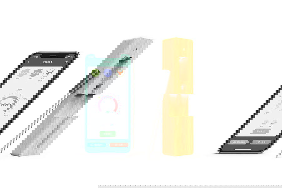 Stegetermometer med app
