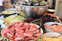Skaldyrsbuffet på Rungsted kro