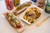 Hotdogmenu til KUN 39 kr. 