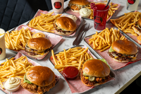 Valgfri burgermenu