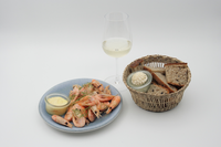 Pil-selv rejer & vin