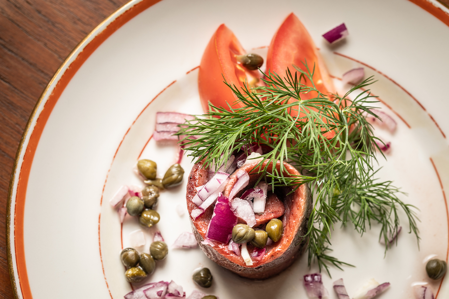 Frokostplatte hos Turesen