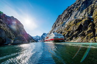 Hurtigruten langs Norges kyst