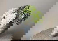 Buket af kunstige hortensia