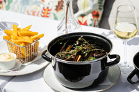 Moules frites hos Vita
