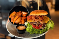 Valgfri burgermenu